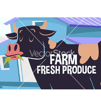 Free cartoon cow vector - vector gratuit #208351